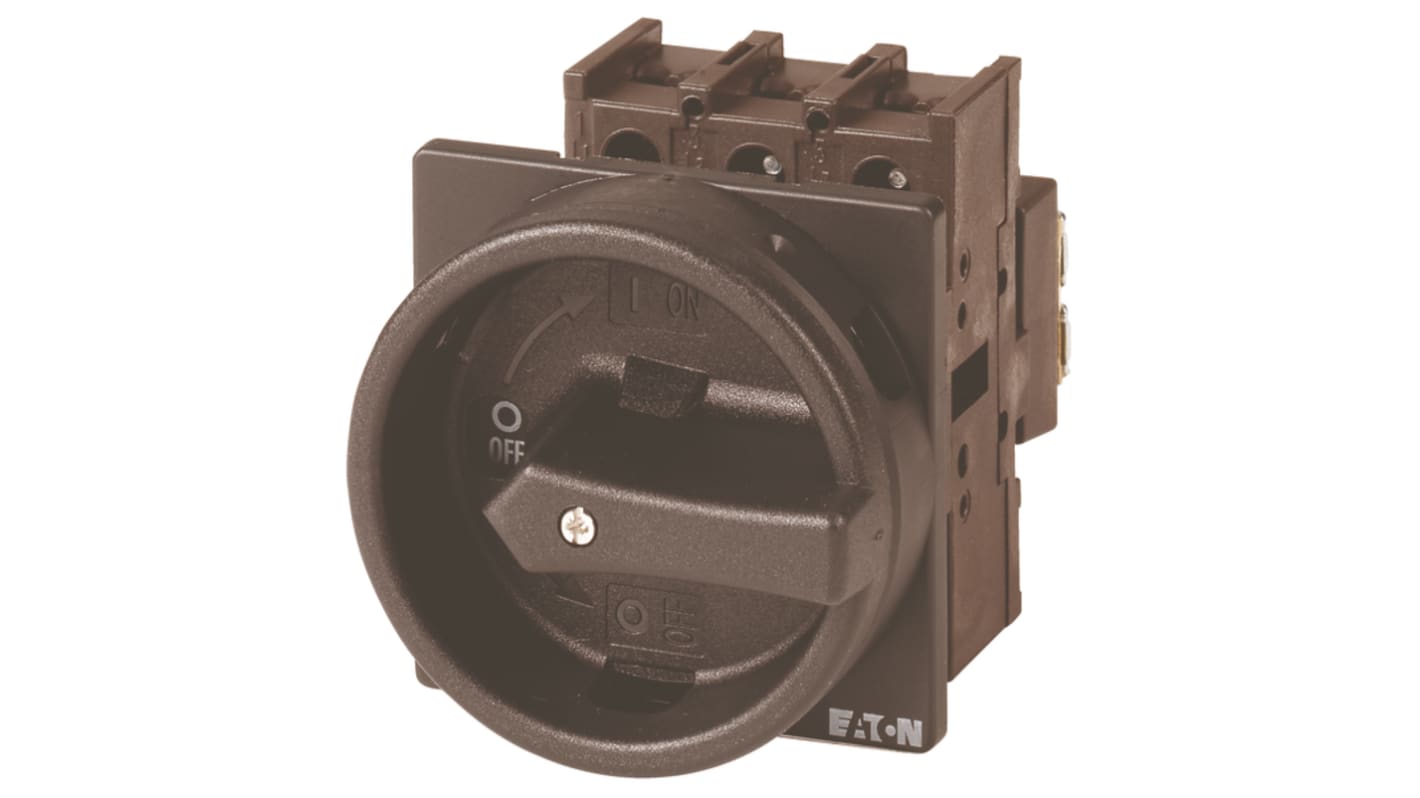 Eaton 3 Pole Flush Mount Isolator Switch - 32A Maximum Current, 15kW Power Rating, IP65 (Front)