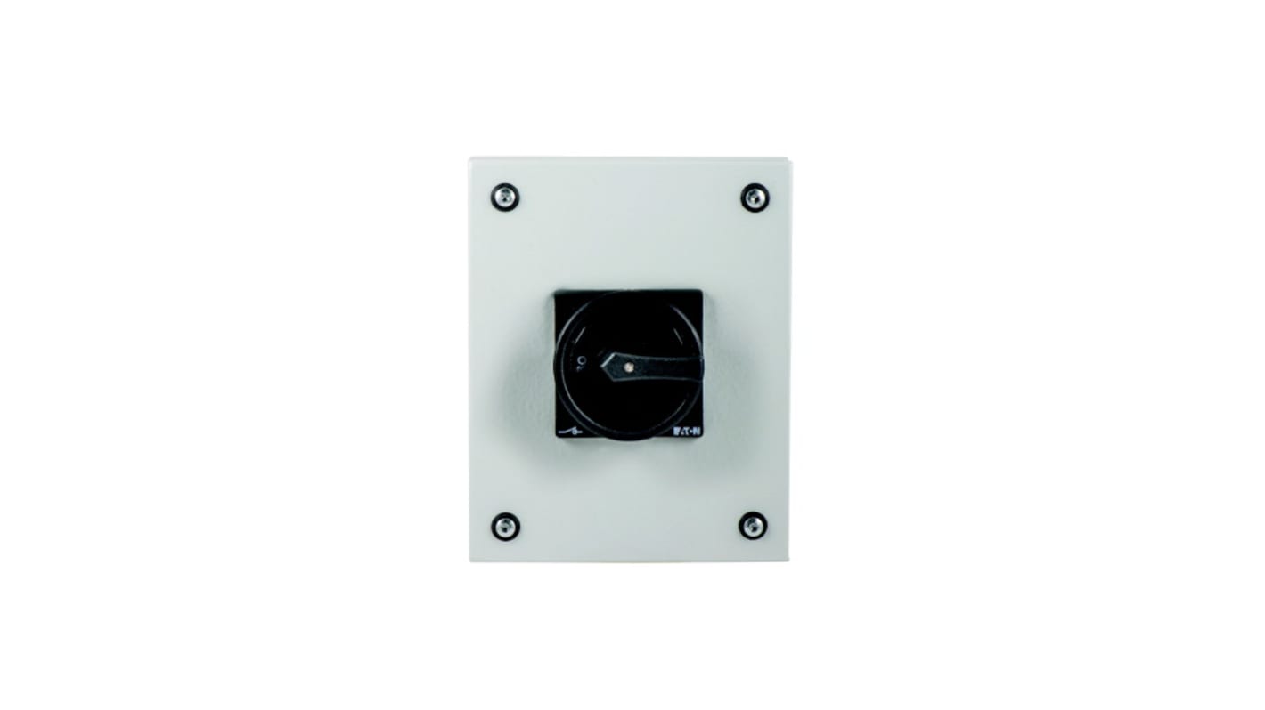 Eaton 3 Pole Surface Mount Isolator Switch - 100A Maximum Current, 55kW Power Rating, IP65