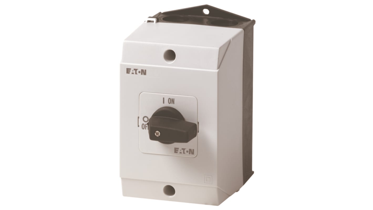 Eaton 4 Pole Surface Mount Isolator Switch - 25A Maximum Current, 11kW Power Rating, IP65