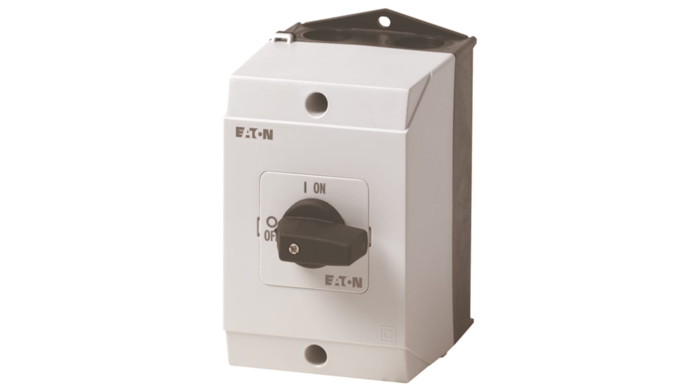 Eaton 4 Pole Surface Mount Isolator Switch - 32A Maximum Current, 15kW Power Rating, IP65