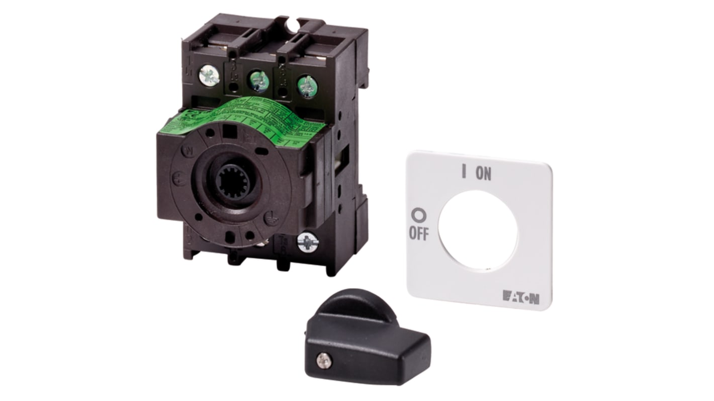 Eaton 3 Pole Surface Mount Isolator Switch - 25A Maximum Current, 11kW Power Rating, IP65