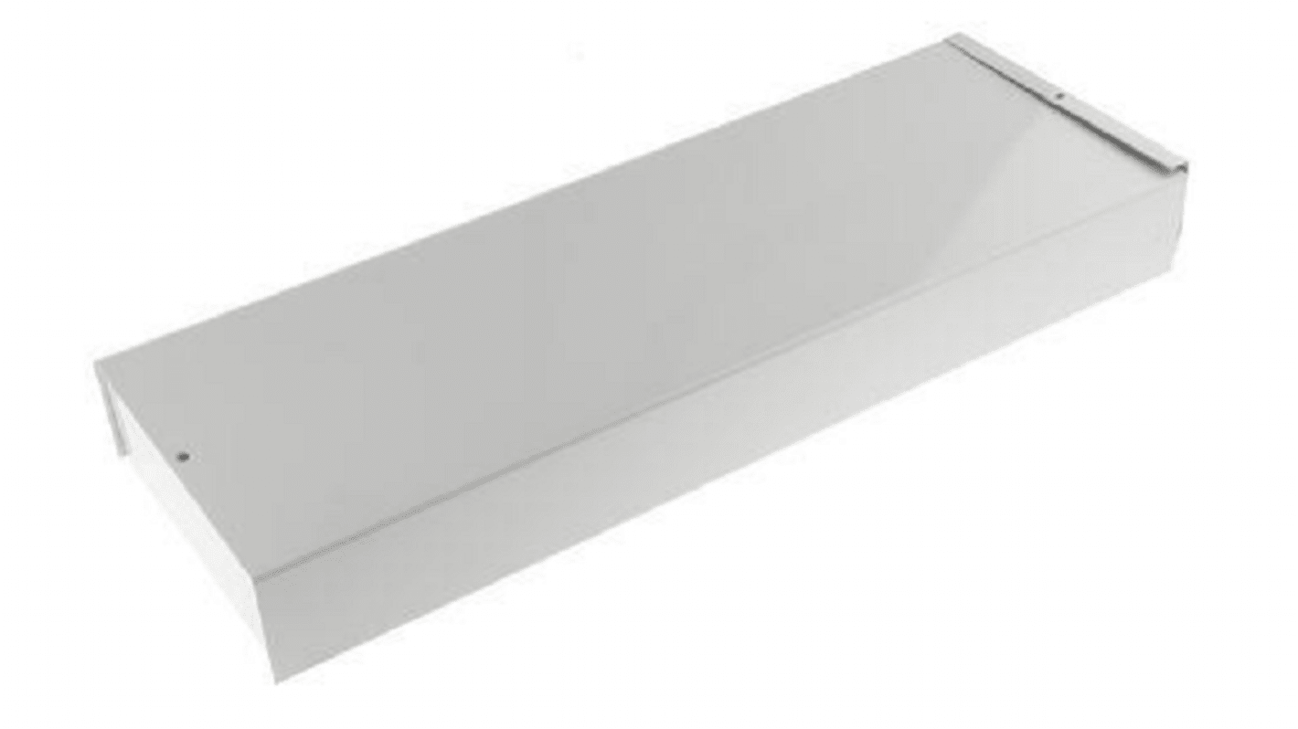 RS PRO Grey Cold Rolled Steel Instrument Case, 430 x 150 x 50mm