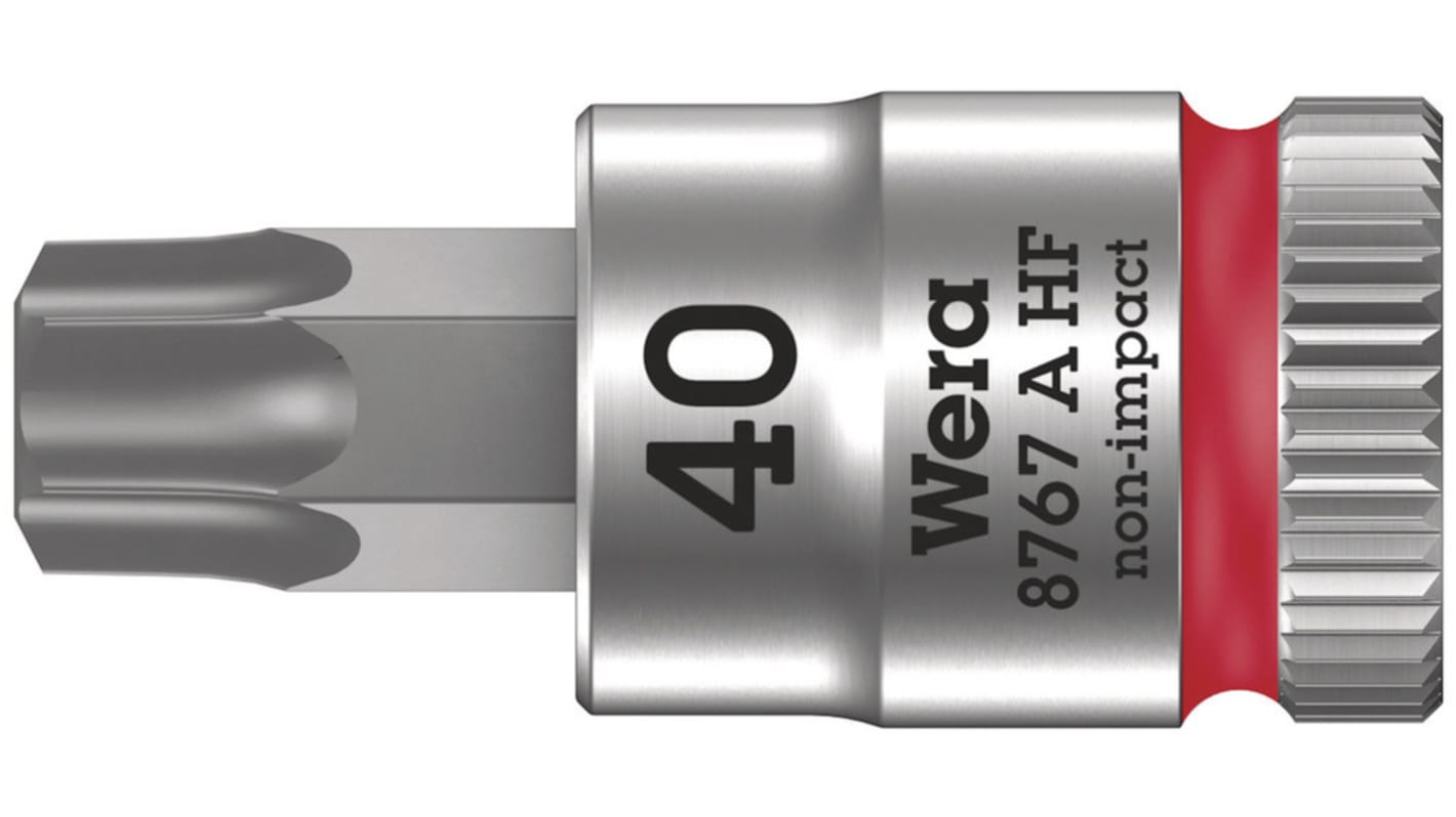 Douille Wera Embout Torx, entraînement Hexagonal 1/4"