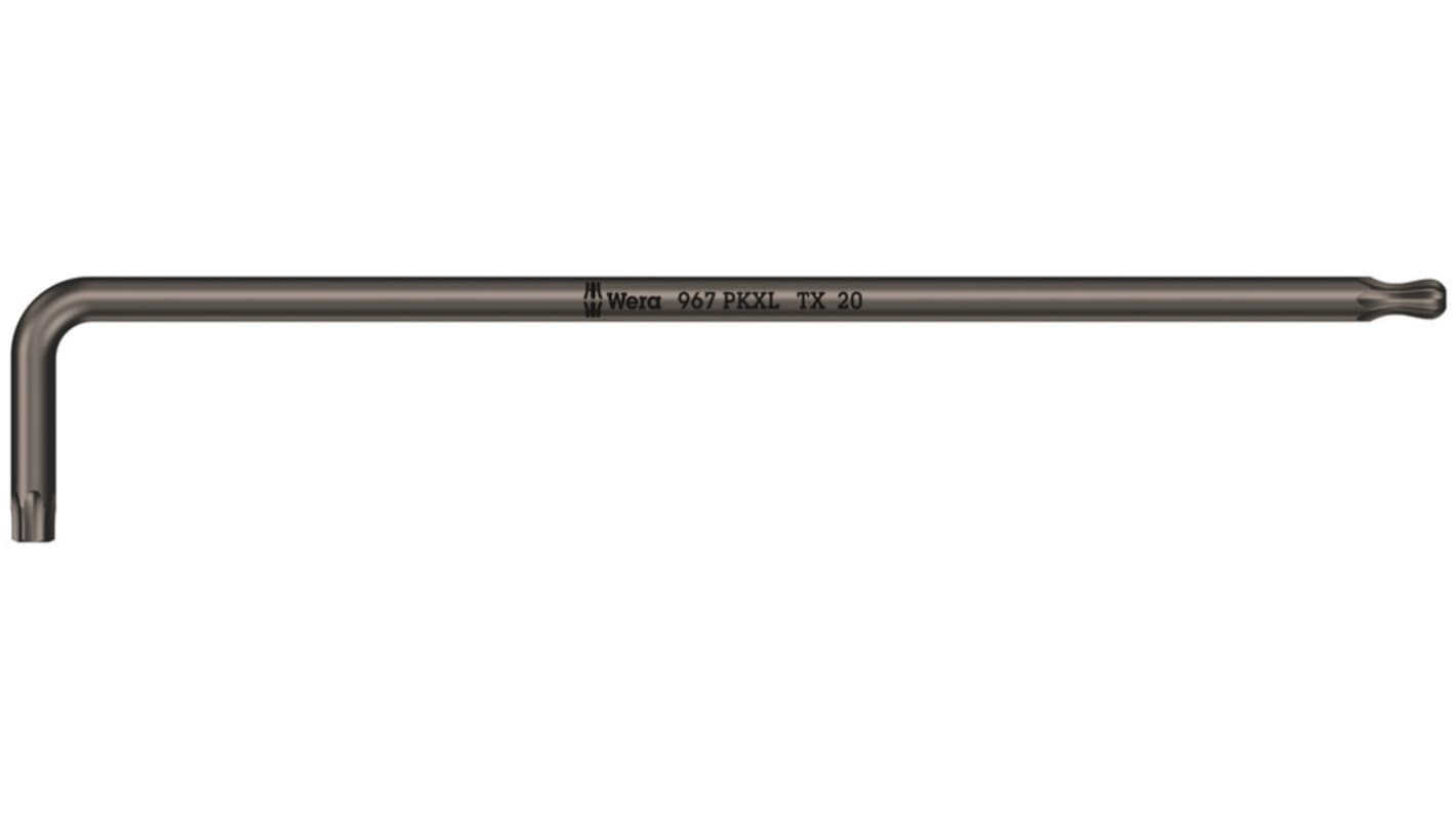 Wera Torx kulcs, 1 darabos TX30, L alakú Hosszú karral