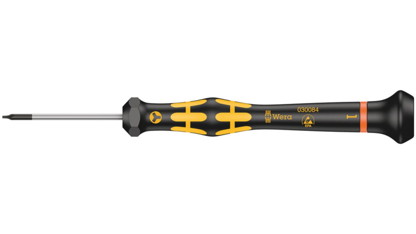 Tournevis de précision Wera, pointe Microstix, ESD