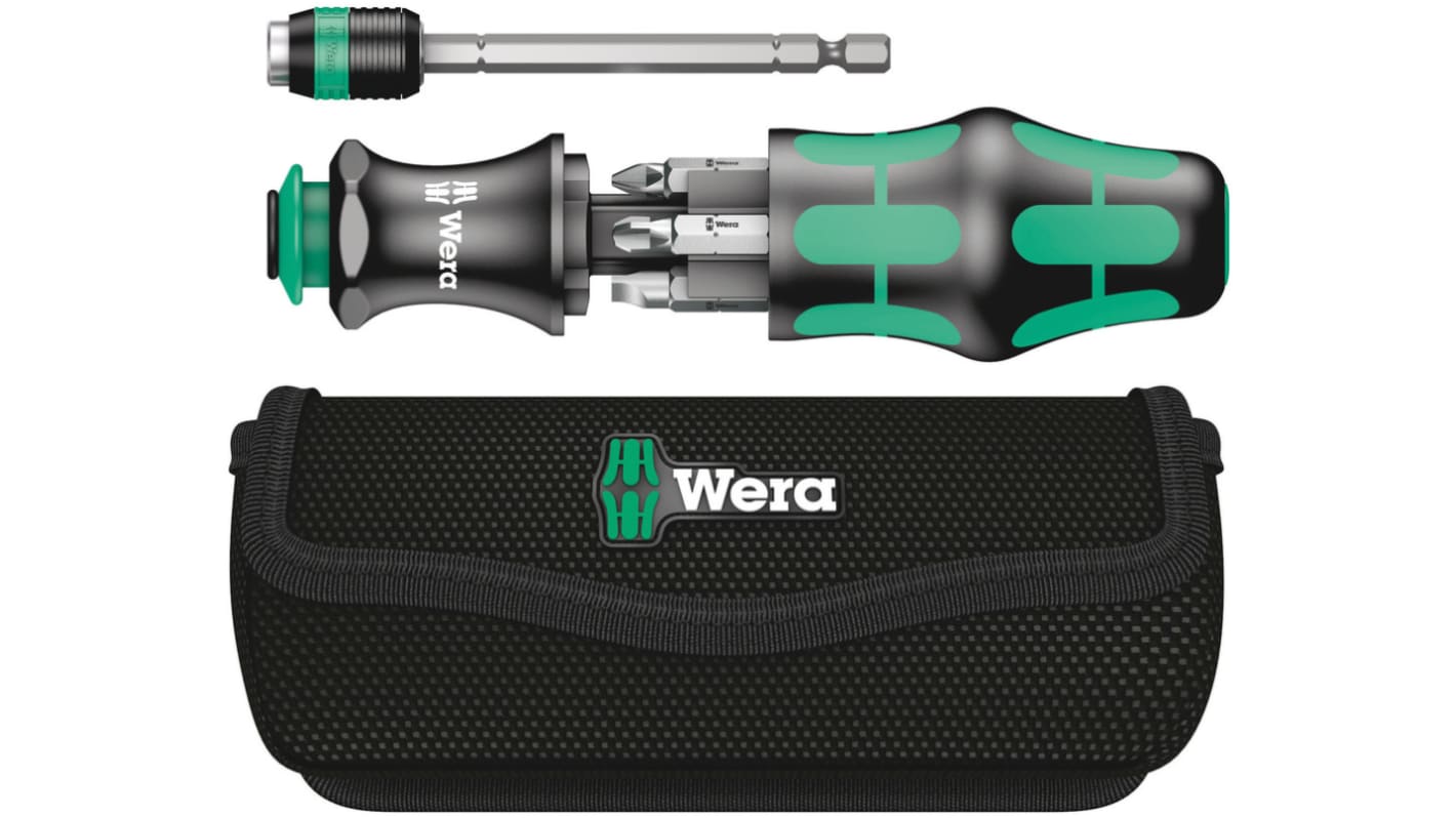 Wera Sechskant, POZIDRIV, TORX® 25 mm, 7-teilig