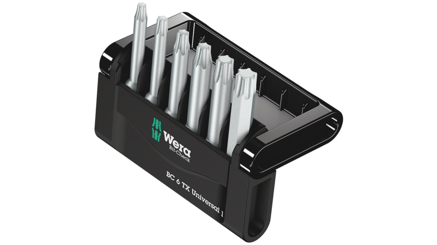 Wera 6 Pieces, Pozidriv