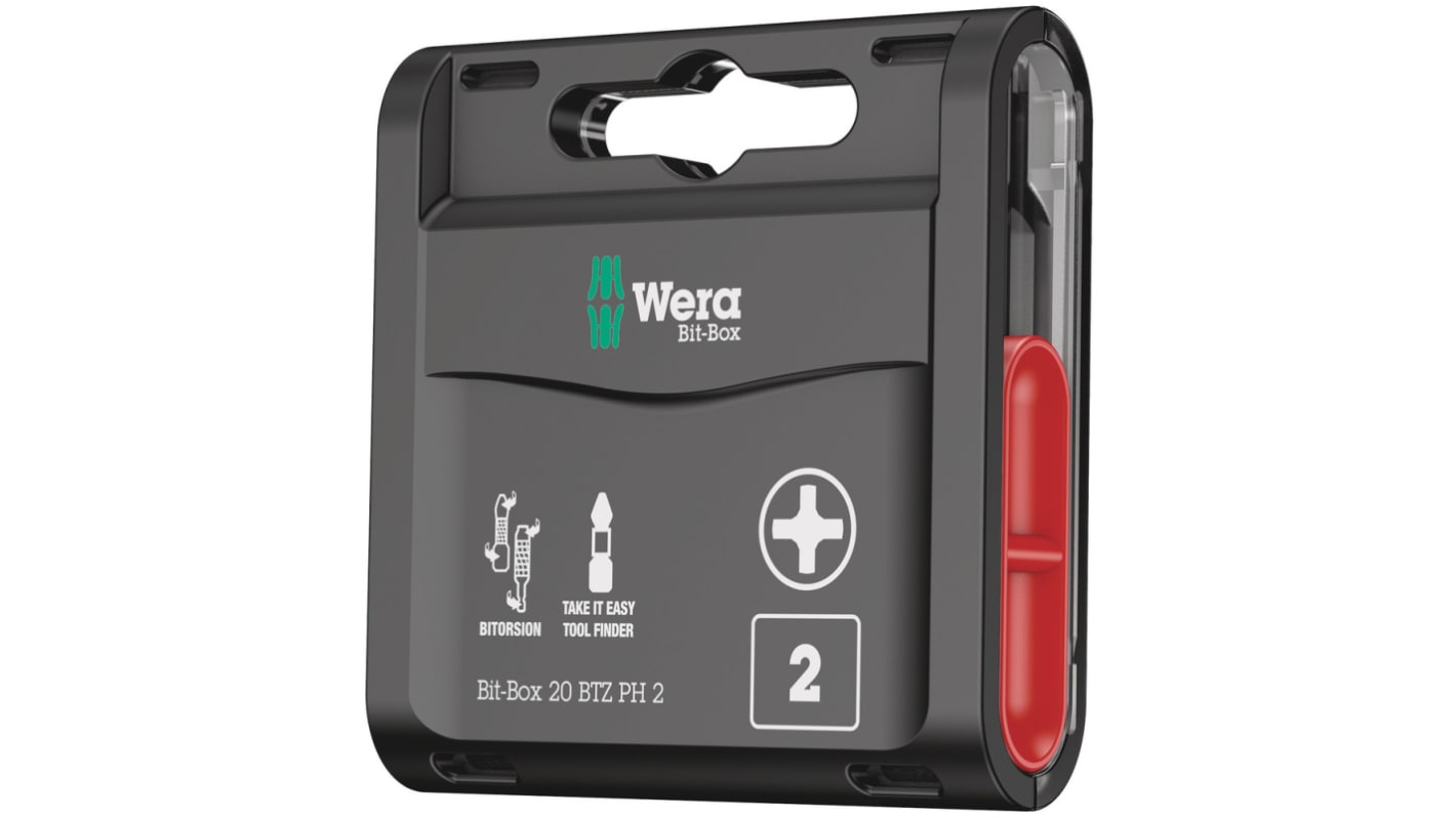 Wera PHILLIPS® 25 mm, 20-teilig