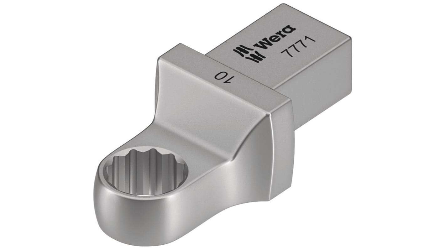 Wera 7771 Series Series Round Ring spanner insert, 7 mm, 9 x 12mm Insert