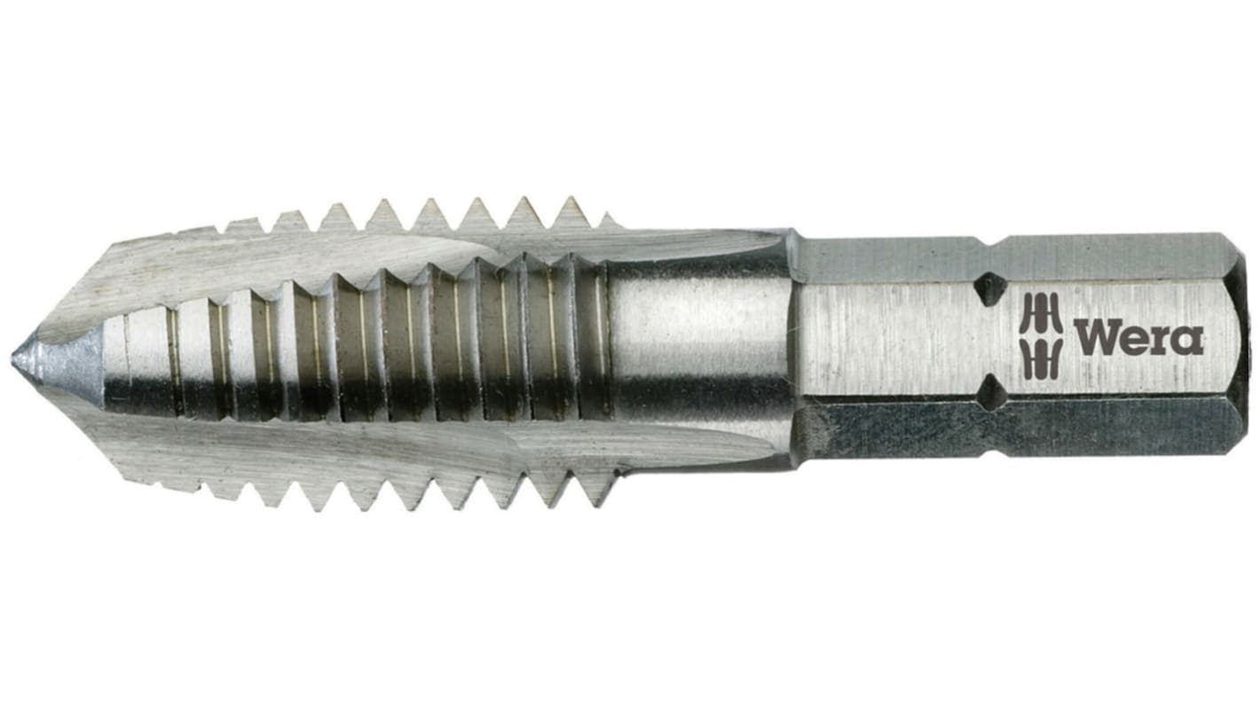 Wera Threading Tap, M6 Thread, Metric Standard