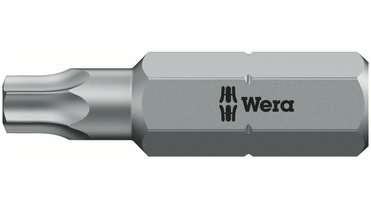Wera Torx-Plus Driver Bit, 20 IPR Tip, 25 mm, 25 mm Overall