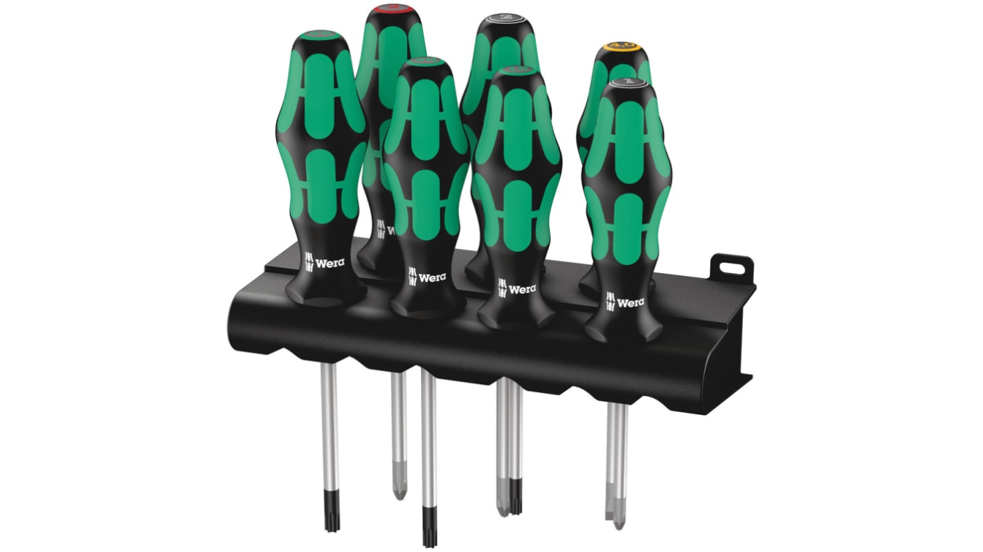 Wera Standard-Schraubendrehersatz, 7-teilig POZIDRIV®