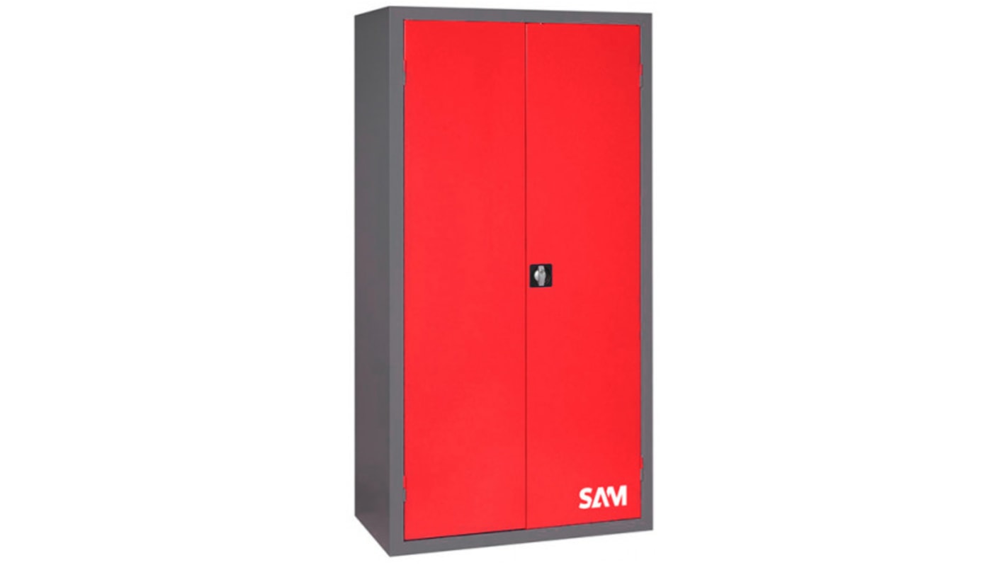 SAM Stahl Werkzeugschrank mit 1 Schublade, , 1.98m x 550mm x 1m