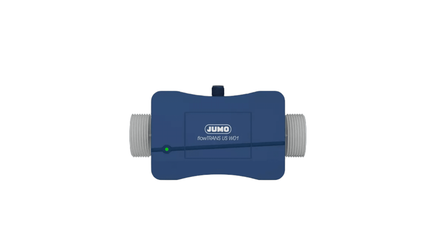 Jumo JUMO flowTRANS US W01 Series Analog Flow Meter for Liquid, 0 l/min Min, 60 L/min Max