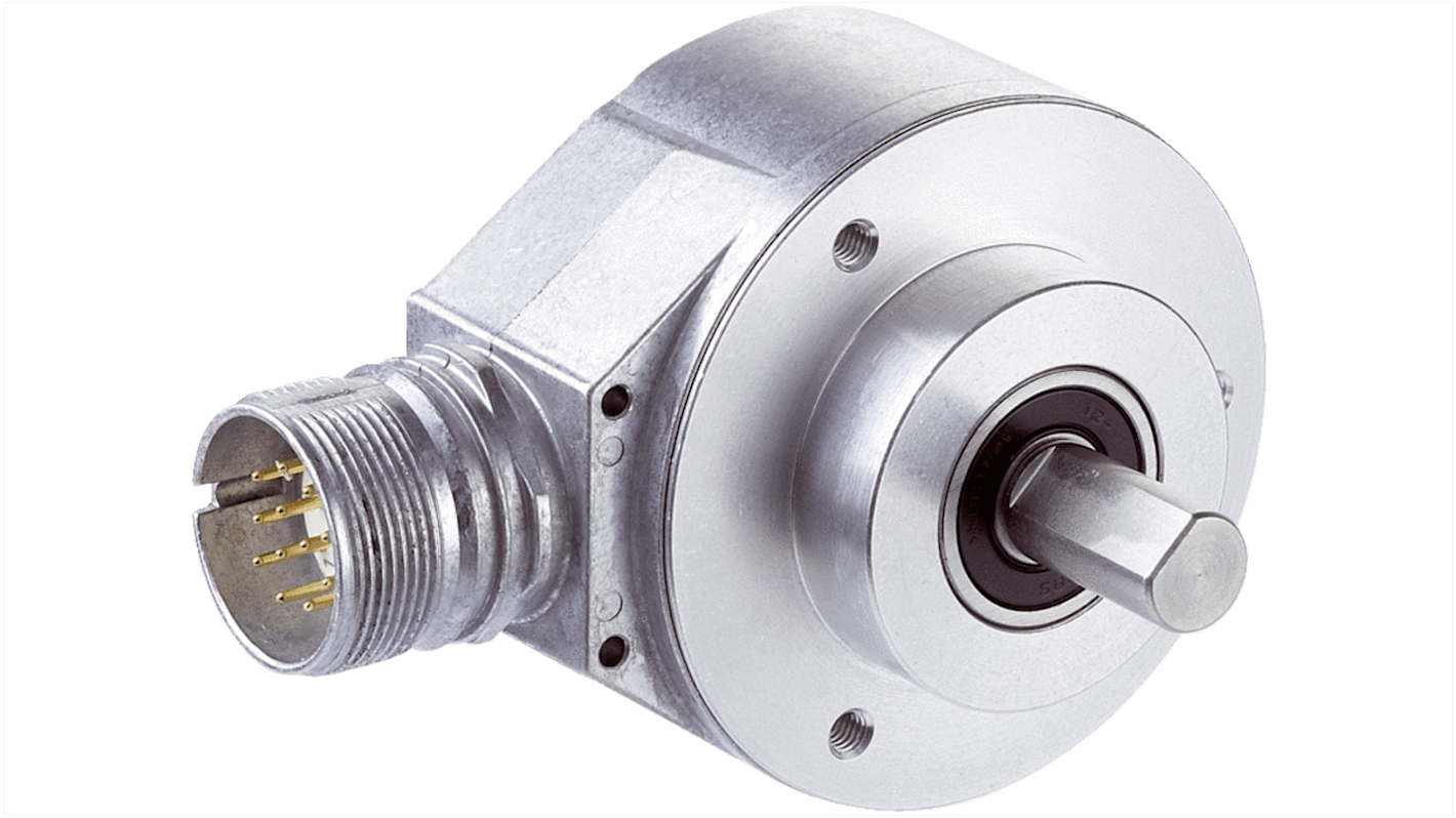 Sick AFM60 Series Absolute Absolute Encoder, SSI Signal, Solid Type, 6mm Shaft