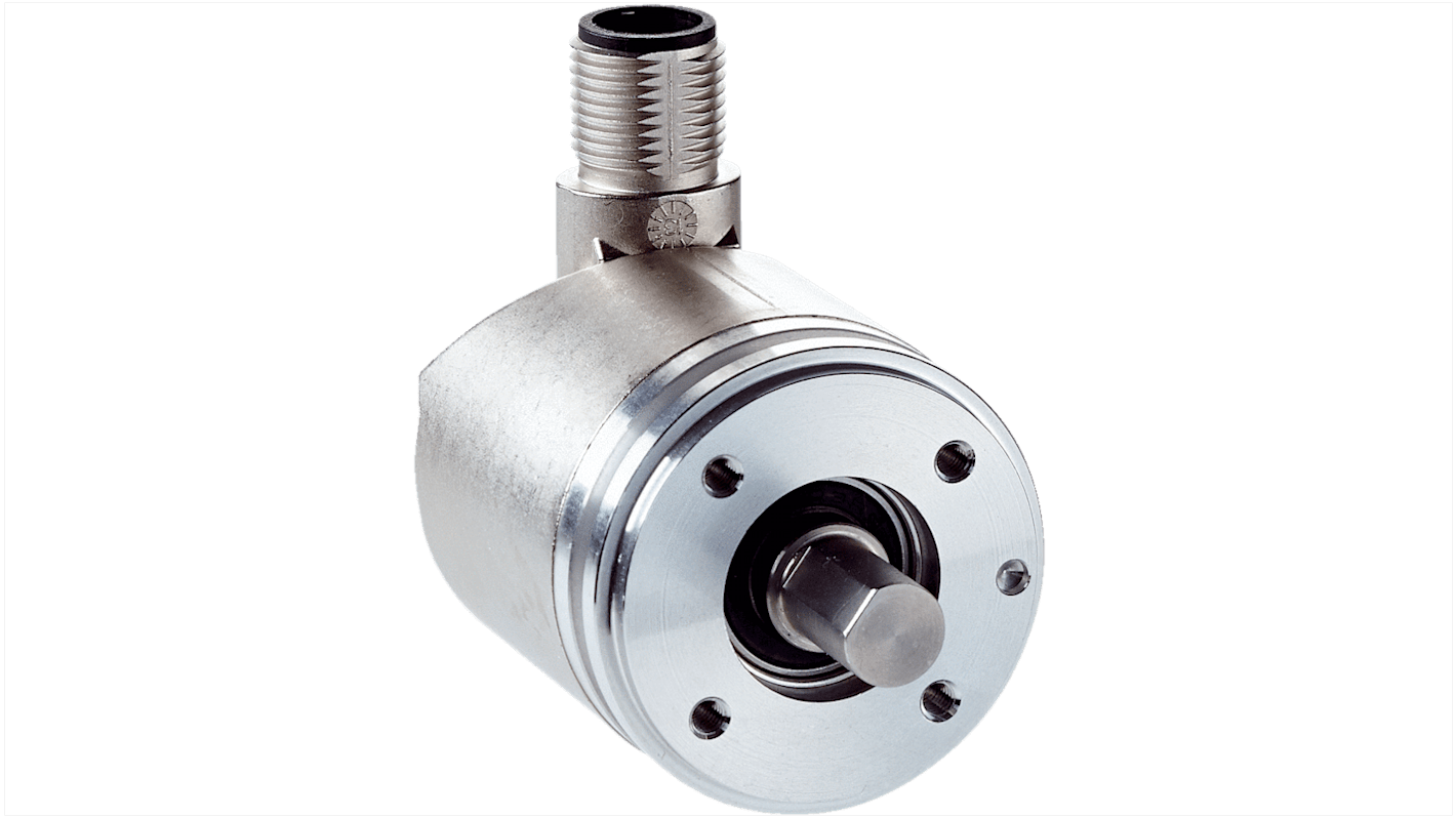 SICK AHM36 Series Absolute Absolute Encoder, CANOpen Signal, Solid Type, 6mm Shaft