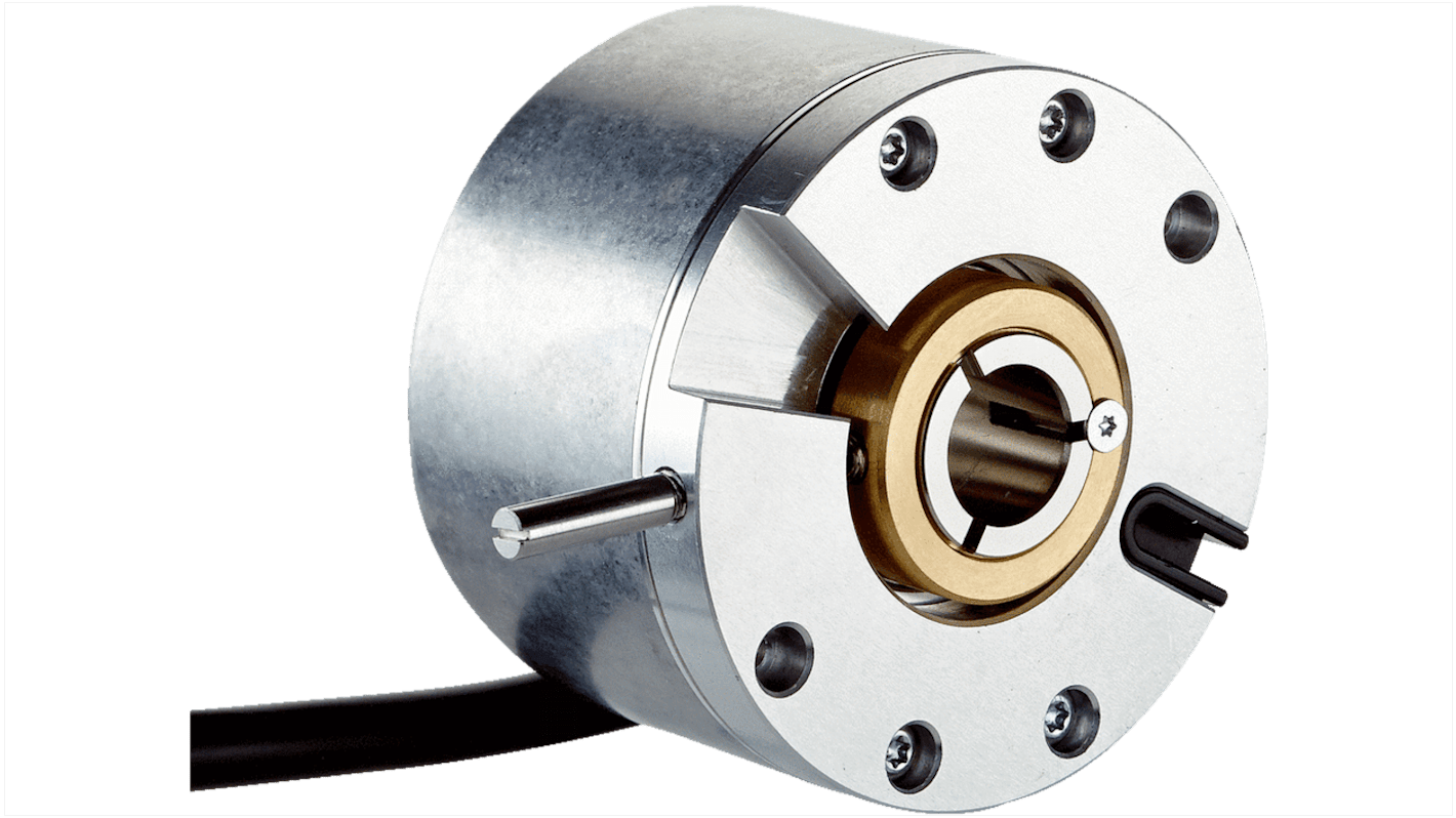 SICK DBS60 Series Incremental Incremental Encoder, 1000ppr ppr, HTL/Push Pull Signal, Through Hollow Type, 14mm Shaft