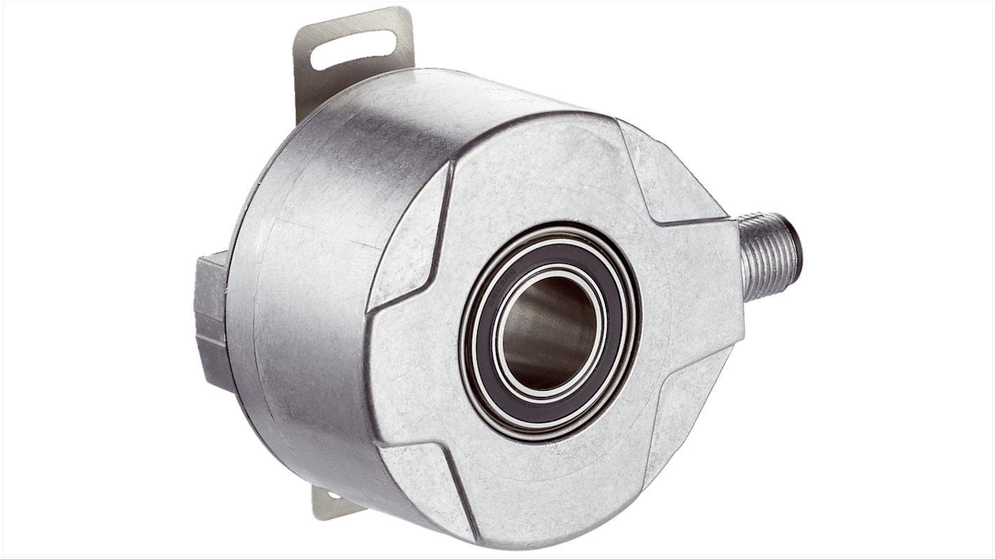 SICK DFS60 Series Incremental Incremental Encoder, 65536ppr ppr, HTL, TTL Signal, Through Hollow Type, 15mm Shaft