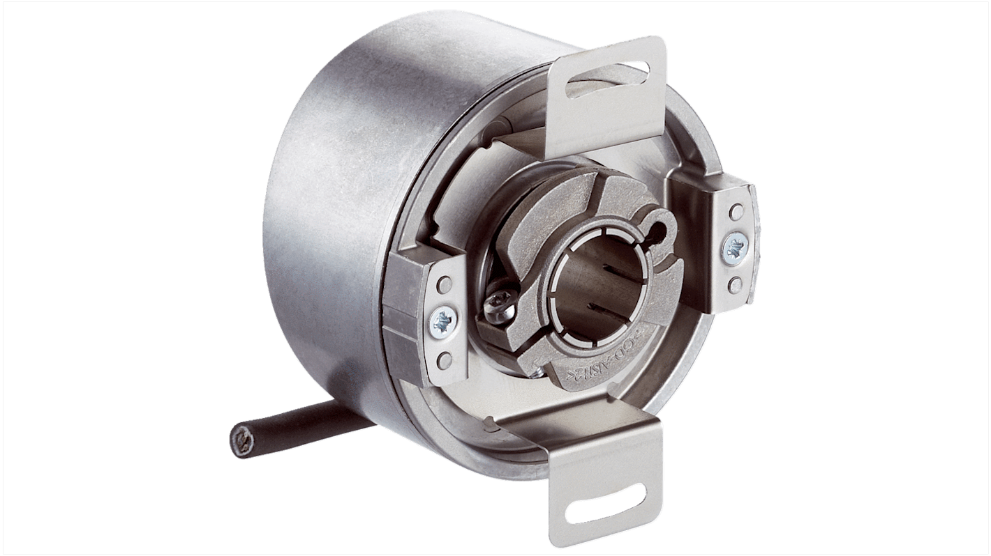 Encoder incremental Sick serie DFS60, 1024ppr impulsos/rev, 6000rpm máx., salida HTL/Push Pull, con Conector macho, 32