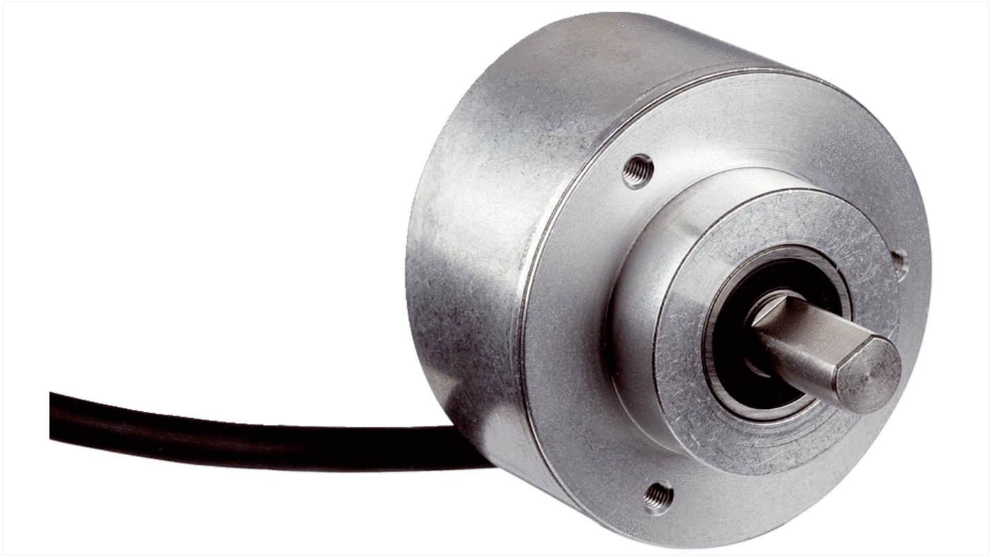 SICK DFS60 Series Incremental Incremental Encoder, 500ppr ppr, HTL/Push Pull Signal, Solid shaft Type, 10mm Shaft