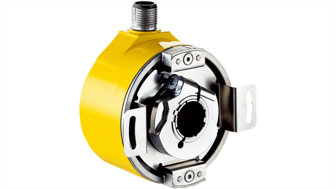 Codificador SICK serie DFS60, 1024ppr impulsos/rev, 6000rpm máx., salida Sin/Cos, con Conector macho, 32 V, IP65