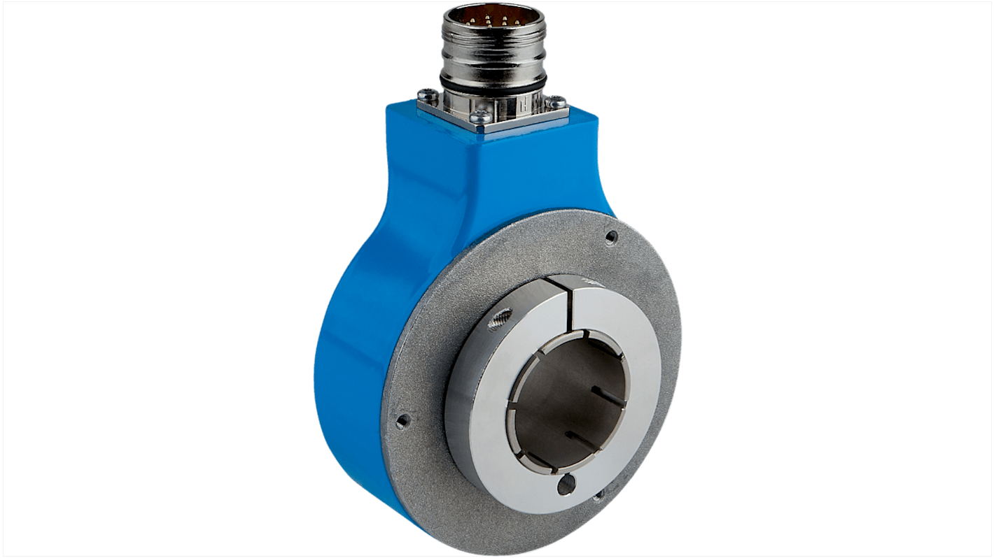 Encoder incremental SICK serie DGS80, 8192ppr impulsos/rev, 3600rpm máx., interfaz Inserción-extracción, salida