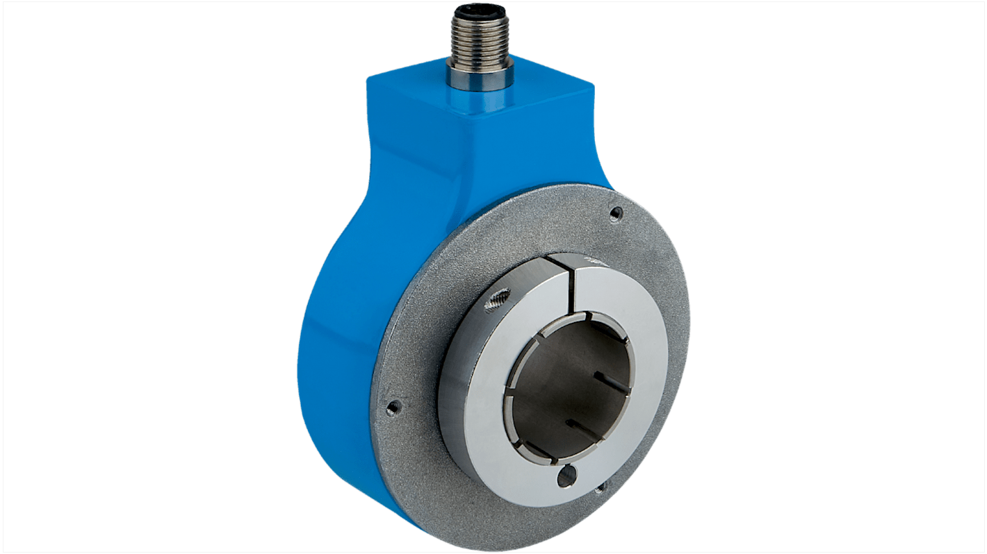 SICK DGS80 Series Incremental Incremental Encoder, 1024ppr ppr, HTL/Push Pull Signal, Through Hollow Type, 30mm Shaft