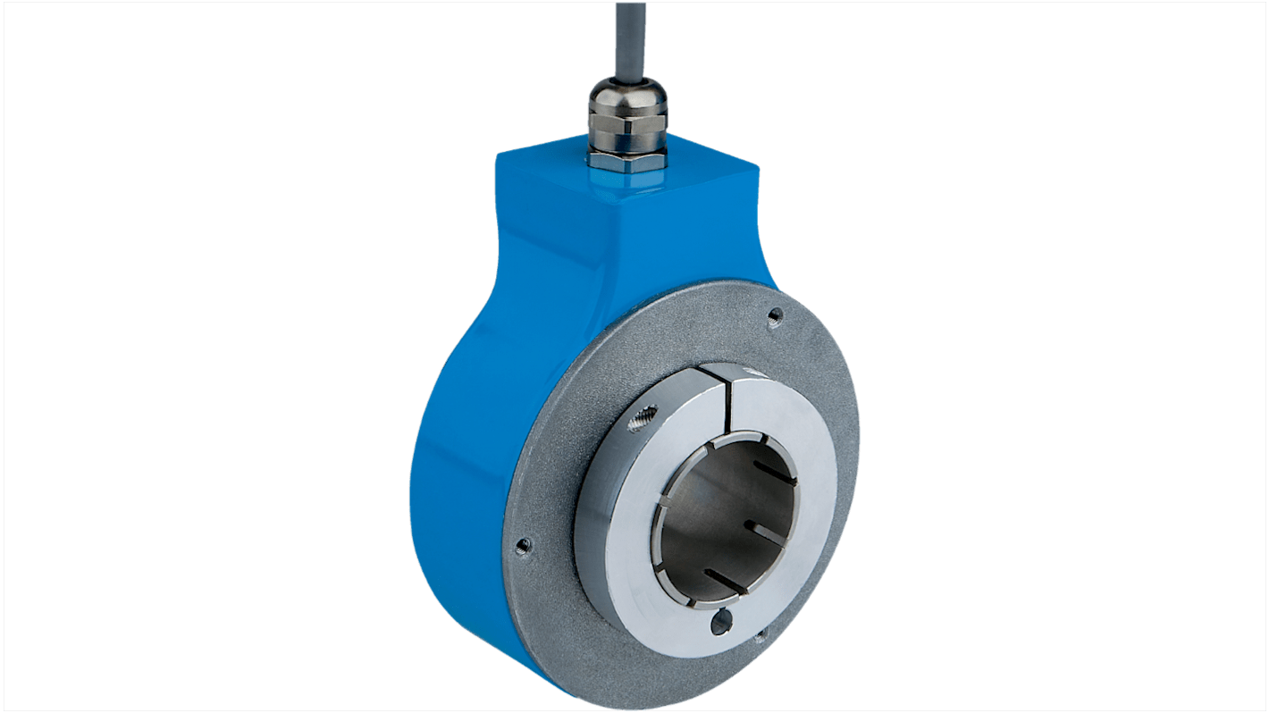SICK DGS80 Series Incremental Incremental Encoder, 1024ppr ppr, HTL Signal, Through Hollow Type, 30mm Shaft