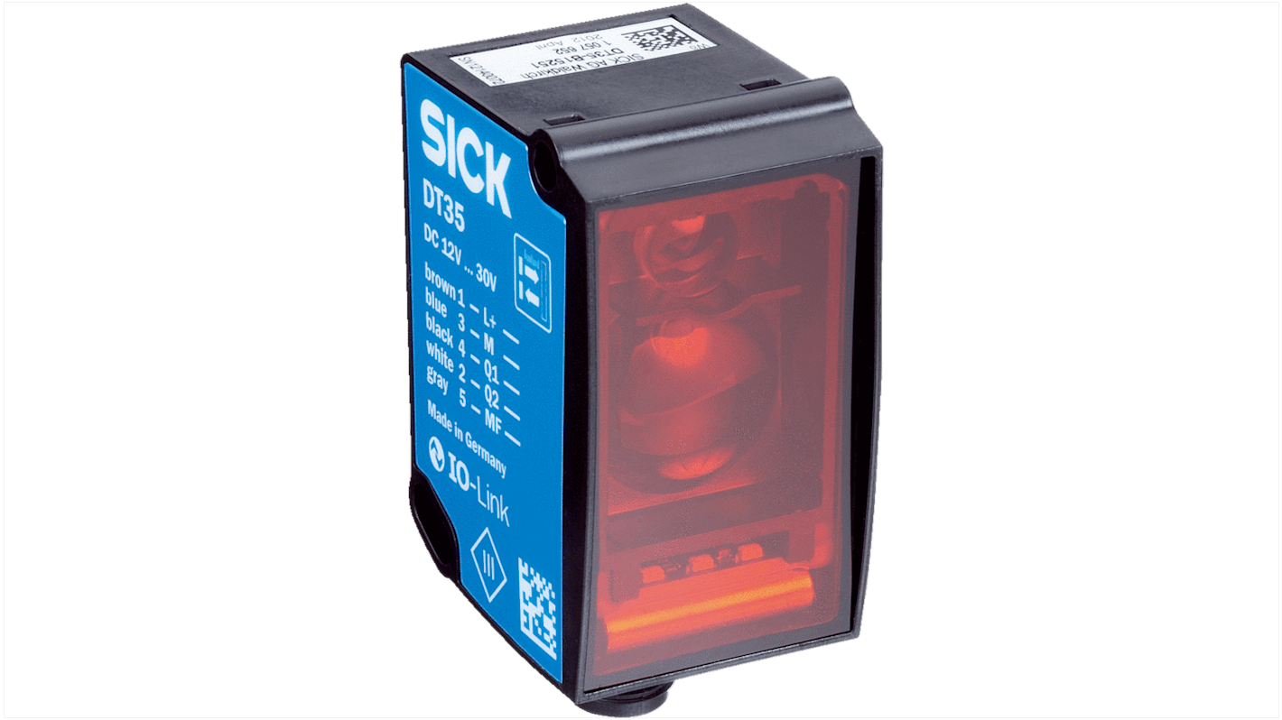 Rs-Online Sensore di distanza Rettangolare SICK a retroriflessione rilevamento 200 → 3500 mm uscita PNP/NPN