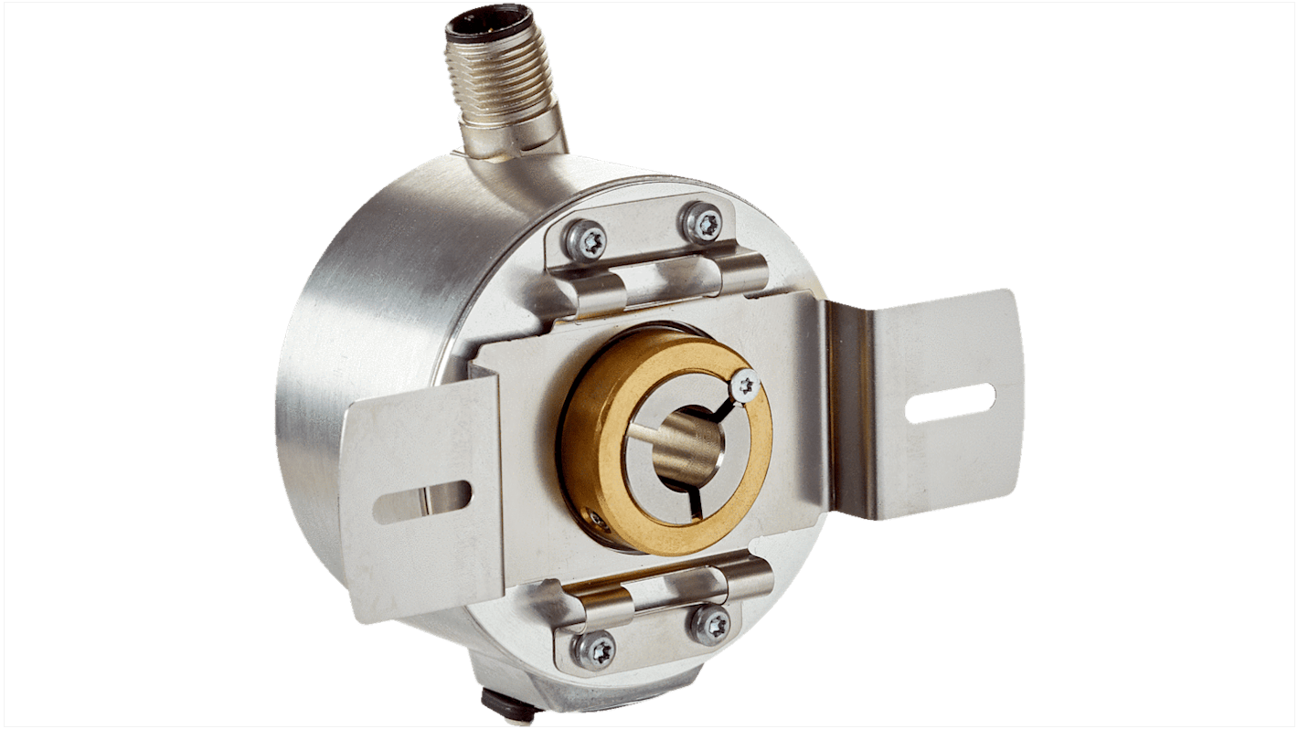 SICK 增量编码器, 2400pprppr, TTL/HTL输出信号, 30 V, 120 mA, 空心轴, 5/8in轴径, 最高+90°C, 法兰安装安装, IP65, DUS60系列