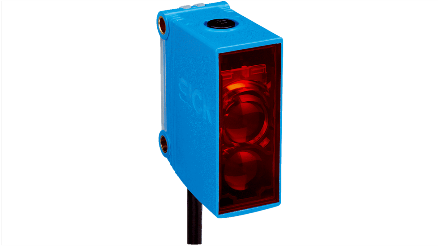 Rs-Online Sensore fotoelettrico Rettangolare SICK a retroriflessione rilevamento 0 15 → 5 m 0 15 → 17 m uscita