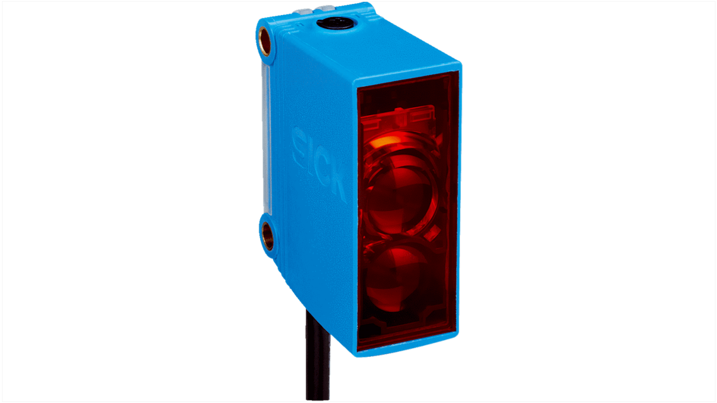 Rs-Online Sensore fotoelettrico Rettangolare SICK a retroriflessione rilevamento 0 08 → 12 m 0 08 → 15 m uscita
