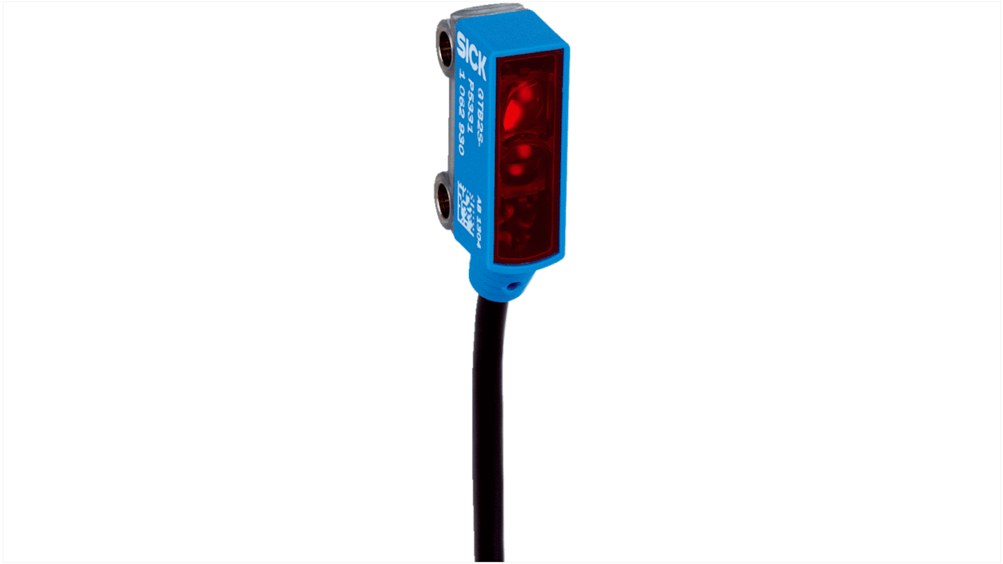 Rs-Online Sensore fotoelettrico Rettangolare SICK a retroriflessione rilevamento 0 02 → 3 m uscita NPN