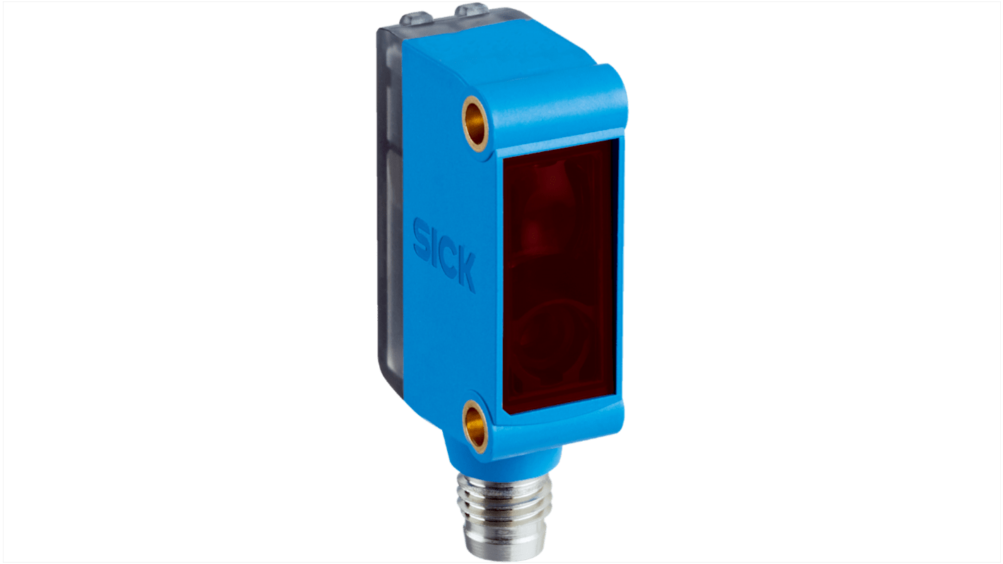 SICK Retroreflective Photoelectric Sensor, Miniature Sensor, 7.2 m Detection Range