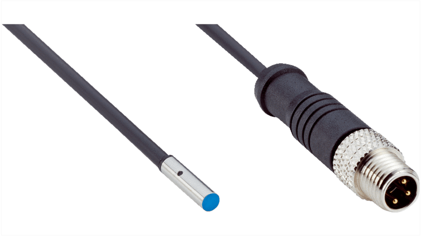 Rs-Online Sensore di prossimità Cilindro filettato SICK M8 rilevamento 1 mm 10 → 30 V CC