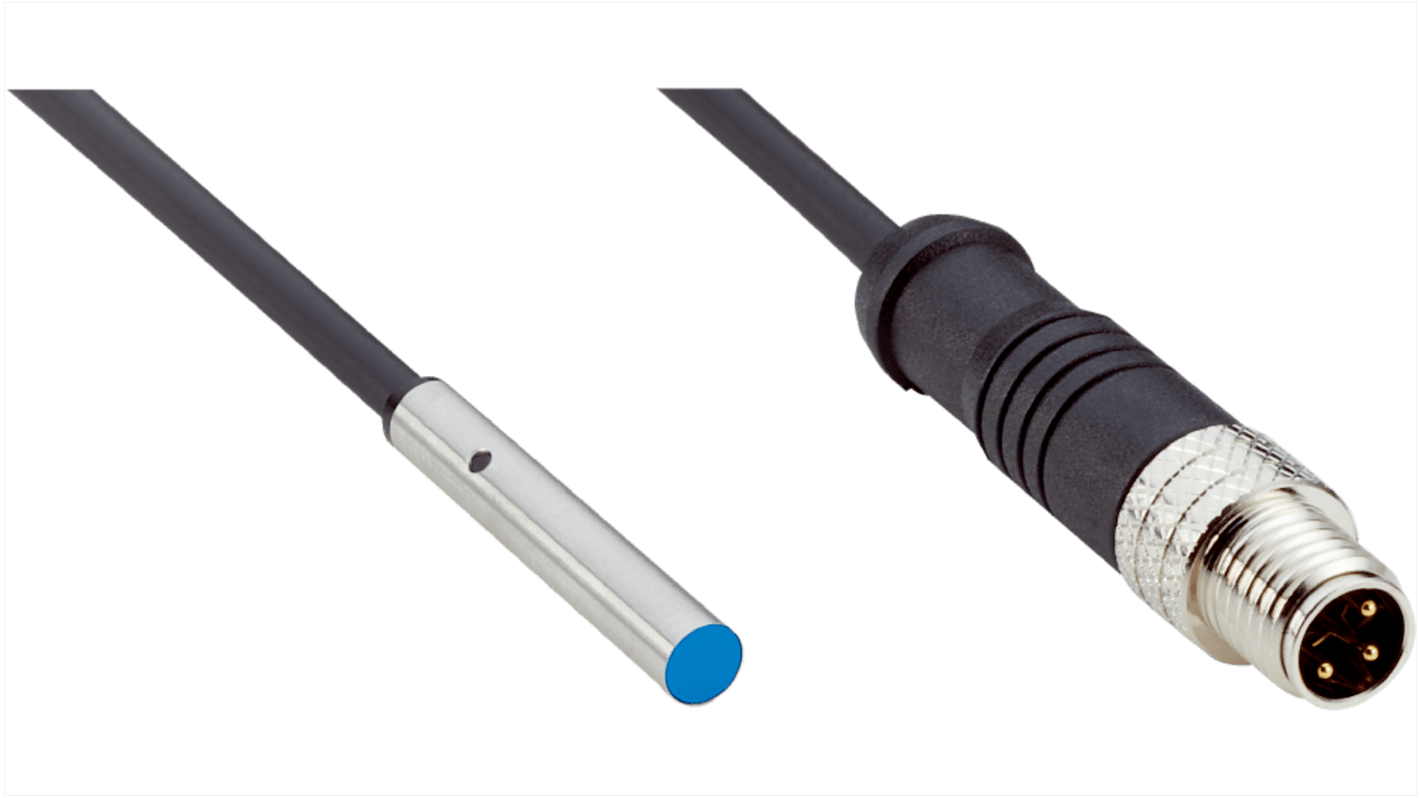 Rs-Online Sensore di prossimità Cilindro filettato SICK M4 rilevamento 0 8 mm 10 → 30 V CC