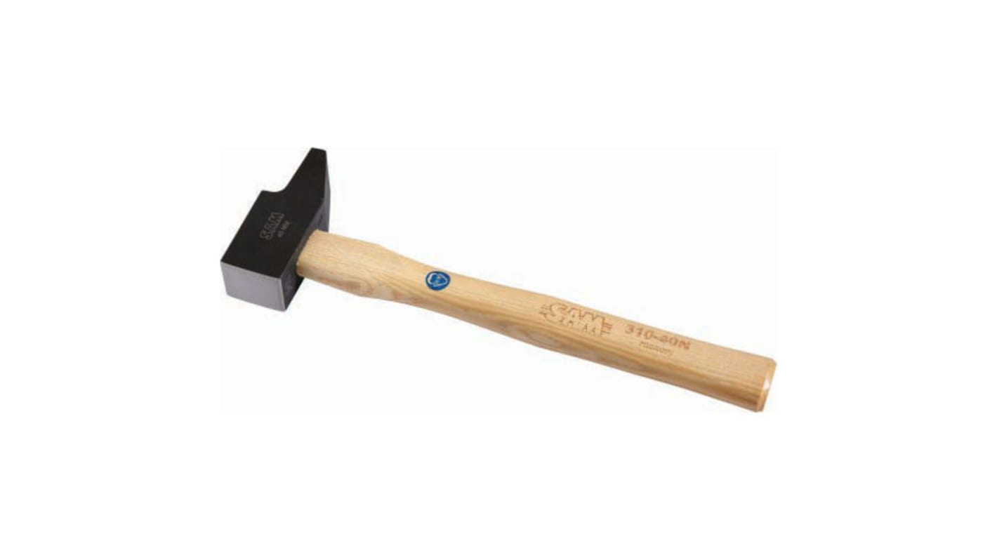SAM Carbon Steel Engineer's Hammer with Hickory Wood Handle, 2.3kg