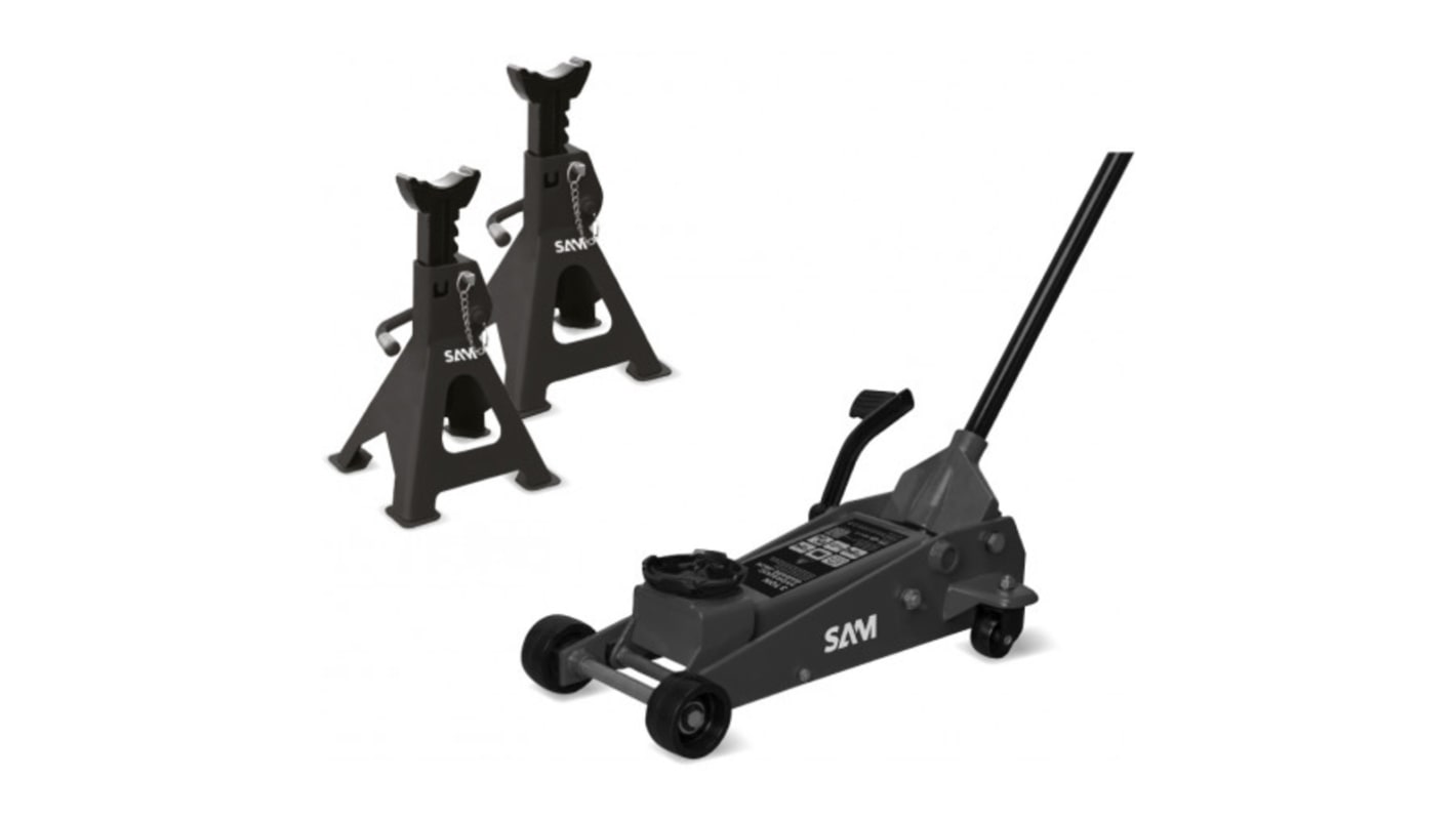 SAM Trolley Jack, 3t Maximum Load