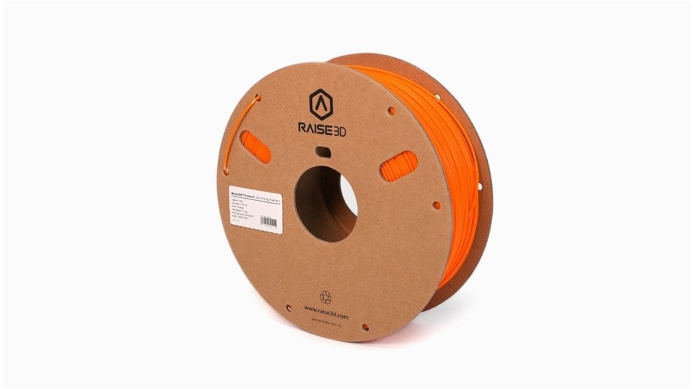 Filamento per stampante 3D Raise3D, PLA, Arancione, diam. 1.75mm