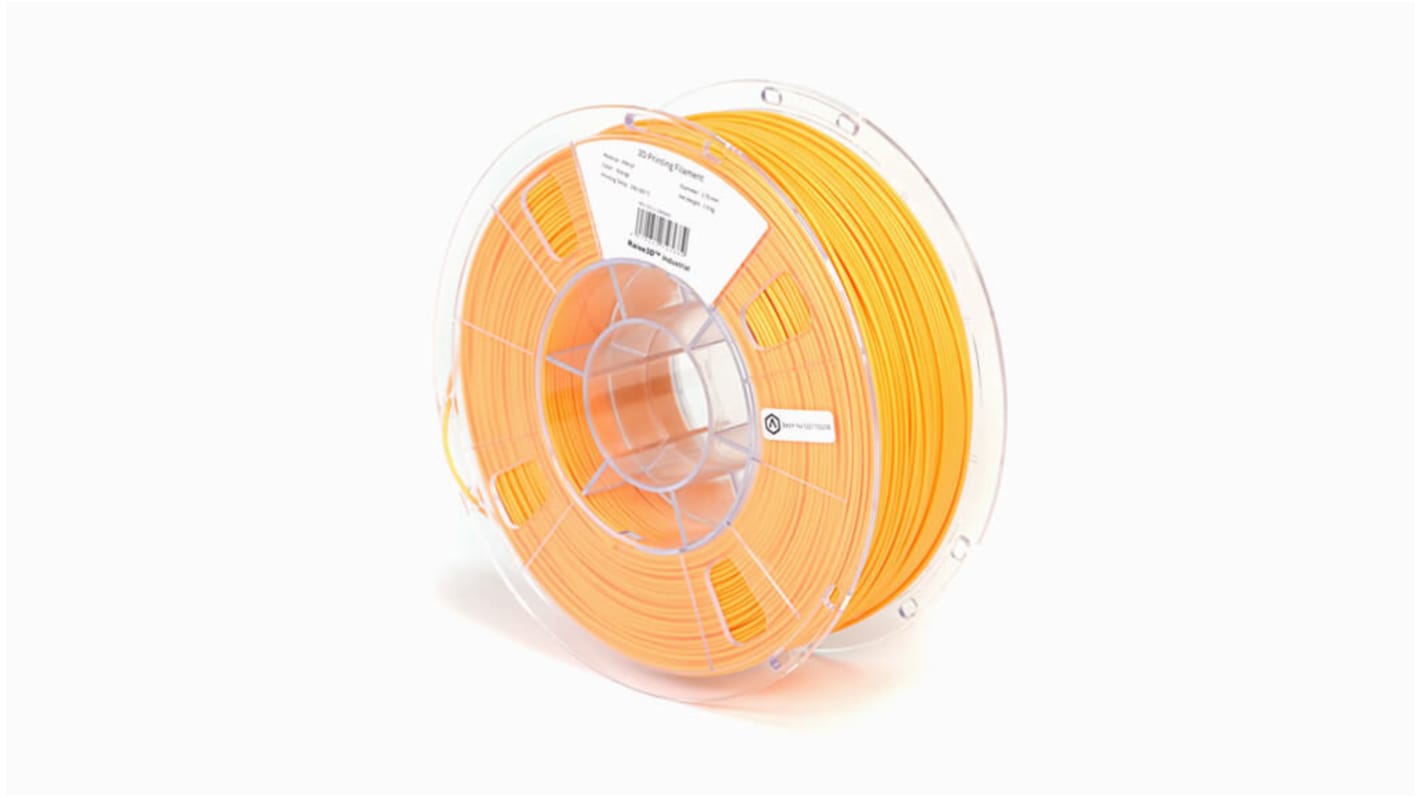 Raise3D 1.75mm Orange PPA GF 3D Printer Filament, 1kg