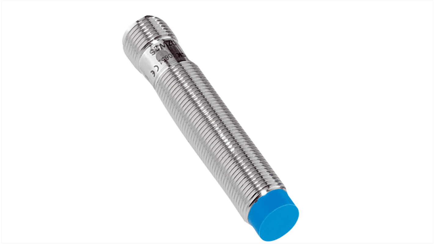 Sick IME Series Inductive Barrel-Style Inductive Proximity Sensor, M12 x 1, 8 mm Detection, PNP Output, 10 → 30