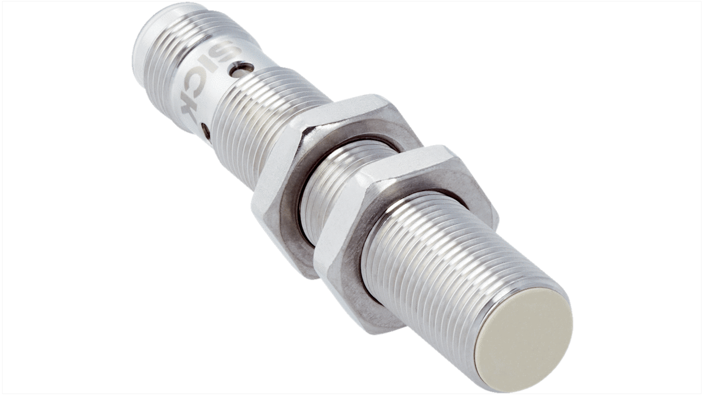 Rs-Online Sensore di prossimità Cilindro filettato SICK M12 rilevamento 4 mm 10 → 30 V CC