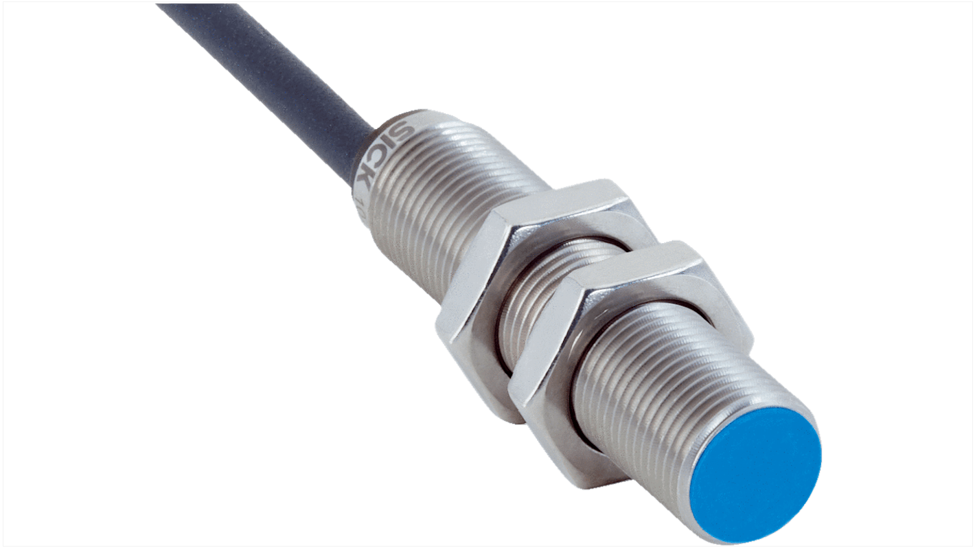 Rs-Online Sensore di prossimità Cilindro filettato SICK M12 rilevamento 4 mm 10 → 30 V CC