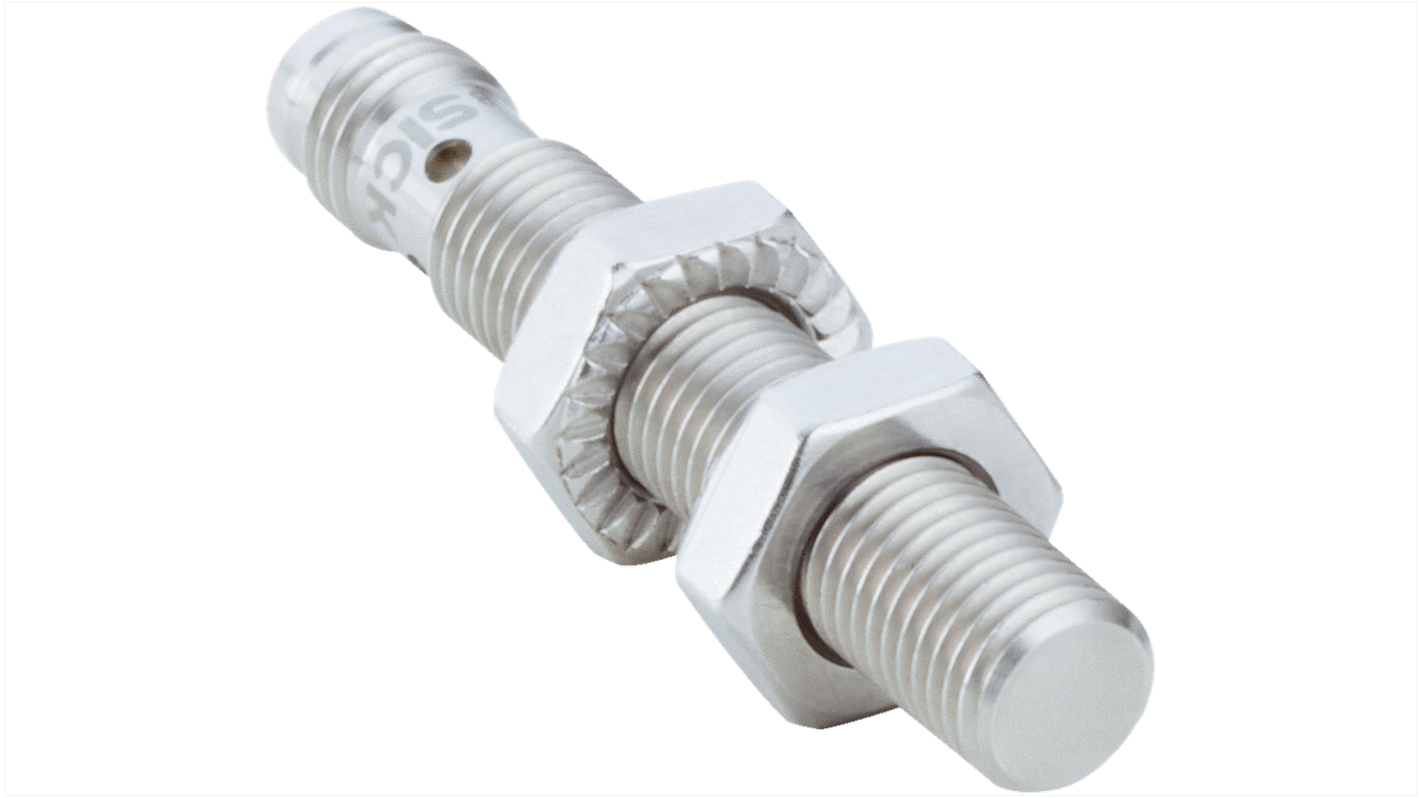 Rs-Online Sensore di prossimità Cilindro filettato SICK M8 rilevamento 2 mm 10 → 30 V CC