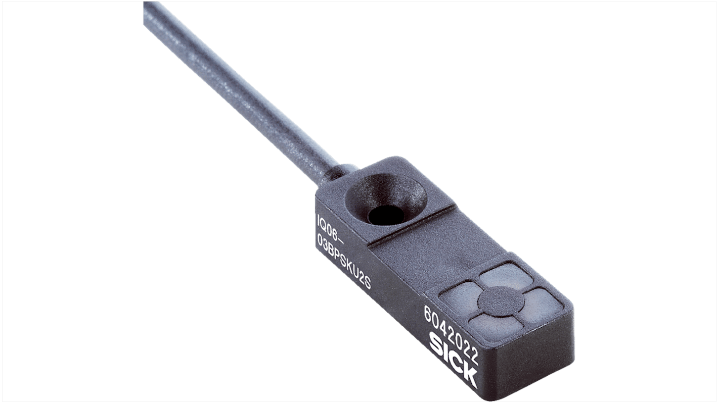 Rs-Online Sensore di prossimità rettangolare Sick rilevamento 3 mm 10 → 30 V CC
