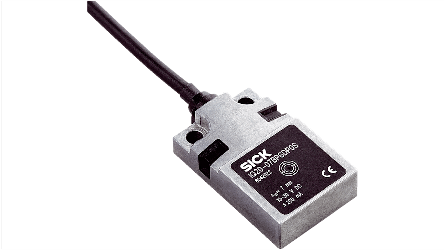 Rs-Online Sensore di prossimità rettangolare Sick rilevamento 7 mm 10 → 30 V CC