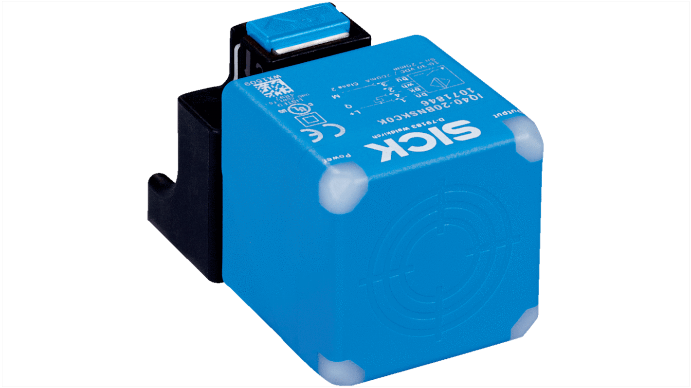 Rs-Online Sensore di prossimità rettangolare Sick rilevamento 40 mm 10 → 30 V CC