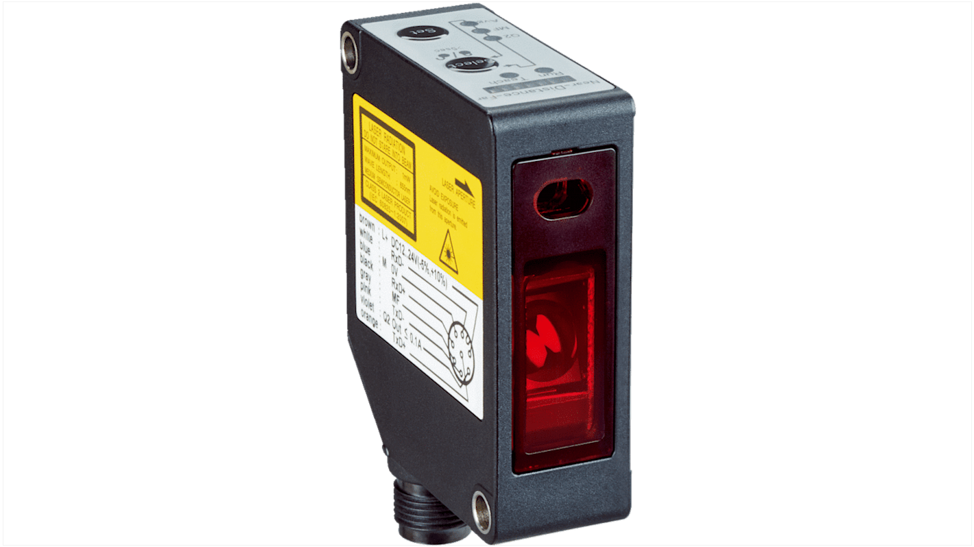 Rs-Online Sensore fotoelettrico Rettangolare Sick rilevamento 100 → 400 mm uscita PNP