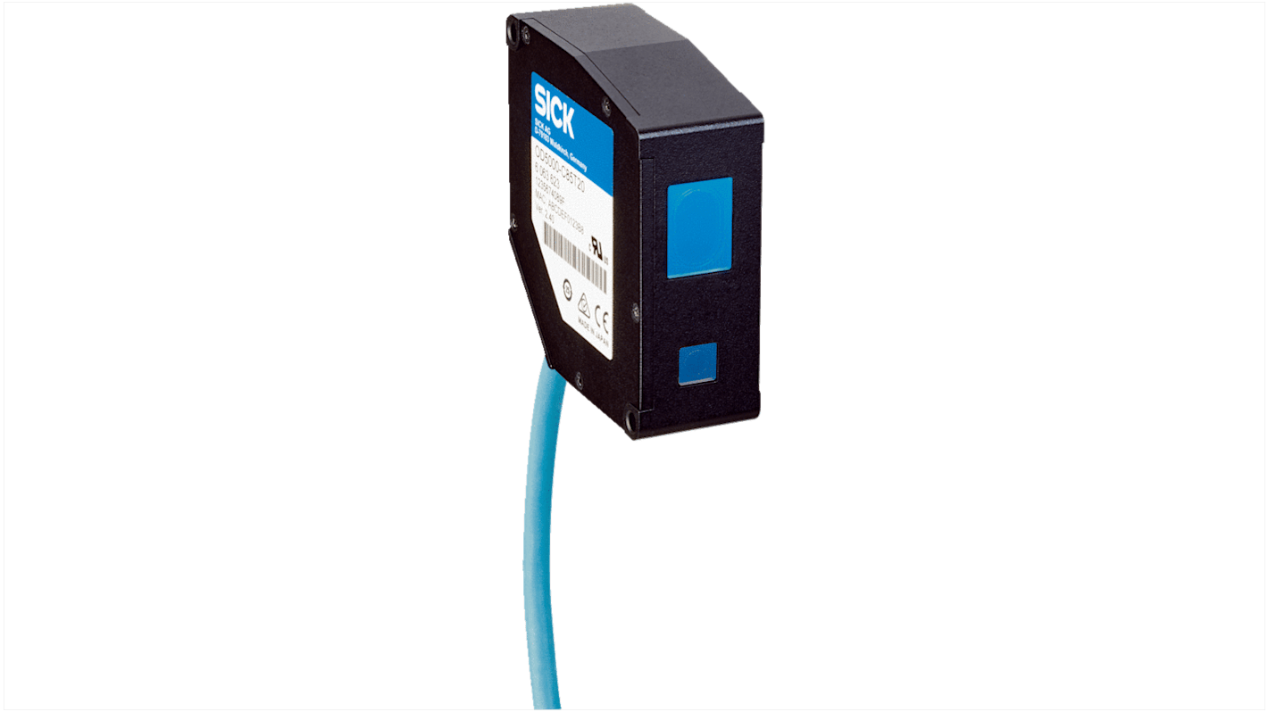 Rs-Online Sensore fotoelettrico Rettangolare Sick rilevamento 105 mm uscita NPN PNP