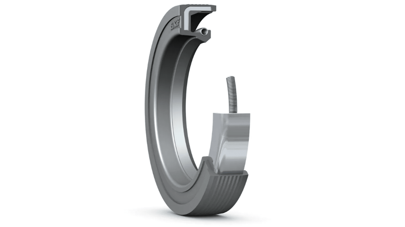 SKF Nitrile Rubber Seal, 15mm ID, 30mm OD, 7mm